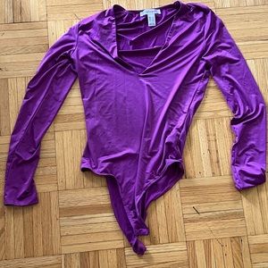 VTG 70’s shiny Retro disco shiny leotard